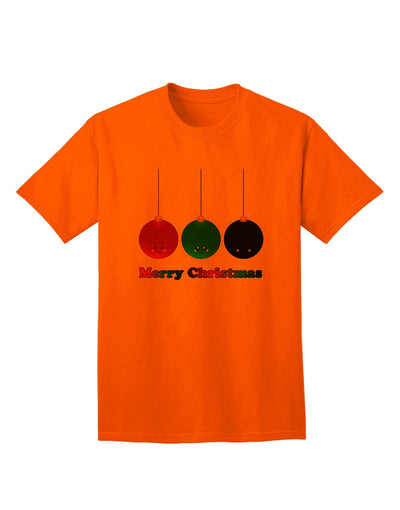 Merry Christmas: Adorable Christmas Ornaments Adult T-Shirt Collection-Mens T-shirts-TooLoud-Orange-Small-Davson Sales