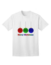 Merry Christmas: Adorable Christmas Ornaments Adult T-Shirt Collection-Mens T-shirts-TooLoud-White-Small-Davson Sales