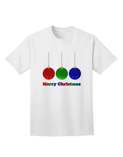 Merry Christmas: Adorable Christmas Ornaments Adult T-Shirt Collection-Mens T-shirts-TooLoud-White-Small-Davson Sales