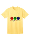 Merry Christmas: Adorable Christmas Ornaments Adult T-Shirt Collection-Mens T-shirts-TooLoud-Yellow-Small-Davson Sales