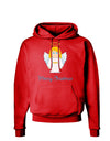 Merry Christmas Cute Angel Girl Dark Hoodie Sweatshirt-Hoodie-TooLoud-Red-Small-Davson Sales