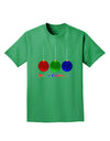 Merry Christmas Cute Christmas Ornaments Adult Dark T-Shirt-Mens T-Shirt-TooLoud-Kelly-Green-Small-Davson Sales