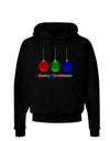 Merry Christmas Cute Christmas Ornaments Dark Hoodie Sweatshirt-Hoodie-TooLoud-Black-Small-Davson Sales