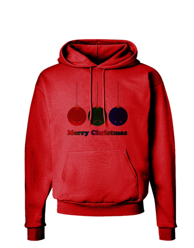 Merry Christmas Cute Christmas Ornaments Hoodie Sweatshirt-Hoodie-TooLoud-Red-Small-Davson Sales