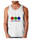 Merry Christmas Cute Christmas Ornaments Loose Tank Top-Ornament-TooLoud-White-Small-Davson Sales