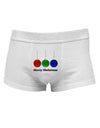 Merry Christmas Cute Christmas Ornaments Mens Cotton Trunk Underwear-Men's Trunk Underwear-TooLoud-White-Small-Davson Sales