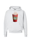 Merry Christmas Latte Cup Hoodie Sweatshirt-Hoodie-TooLoud-White-Small-Davson Sales