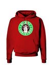 Merry Christmas Latte Logo Dark Hoodie Sweatshirt-Hoodie-TooLoud-Red-Small-Davson Sales