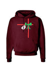 Merry Christmas Present Gift Dark Hoodie Sweatshirt-Hoodie-TooLoud-Maroon-Small-Davson Sales