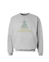 Merry Christmas Sparkles Sweatshirt-Sweatshirts-TooLoud-AshGray-Small-Davson Sales