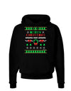 Merry Christmas Ugly Christmas Sweater Dark Hoodie Sweatshirt-Hoodie-TooLoud-Black-Small-Davson Sales