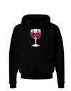 Merry Merlot Dark Hoodie Sweatshirt-Hoodie-TooLoud-Black-Small-Davson Sales