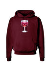 Merry Merlot Dark Hoodie Sweatshirt-Hoodie-TooLoud-Maroon-Small-Davson Sales