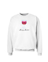 Merry Merlot Text Sweatshirt-Sweatshirts-TooLoud-White-Small-Davson Sales