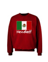 Mexcellent - Mexican Flag Adult Dark Sweatshirt-Sweatshirts-TooLoud-Deep-Red-Small-Davson Sales