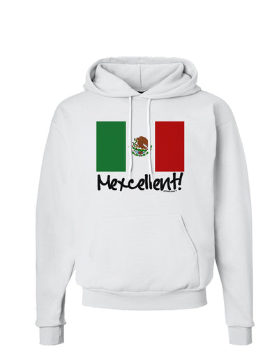 Mexcellent - Mexican Flag Hoodie Sweatshirt-Hoodie-TooLoud-White-Small-Davson Sales