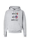 Mexican American 100 Percent Me Hoodie Sweatshirt-Hoodie-TooLoud-AshGray-Small-Davson Sales