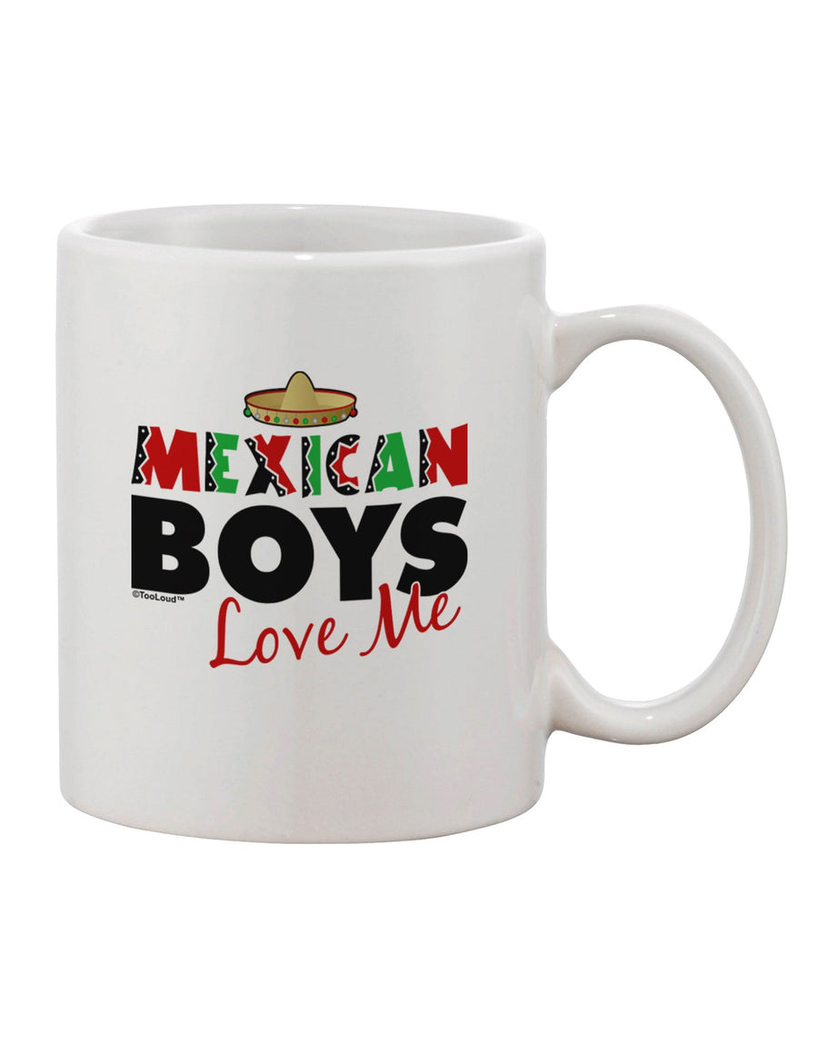 Mexican Boys Adore Me - Exquisite 11 oz Coffee Mug TooLoud-11 OZ Coffee Mug-TooLoud-White-Davson Sales