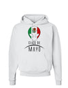 Mexican Extraterrestrial Text Hoodie Sweatshirt-Hoodie-TooLoud-White-Small-Davson Sales