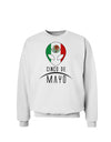 Mexican Extraterrestrial Text Sweatshirt-Sweatshirt-TooLoud-White-Small-Davson Sales