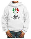 Mexican Extraterrestrial Text Youth Hoodie Pullover Sweatshirt-Youth Hoodie-TooLoud-White-XS-Davson Sales