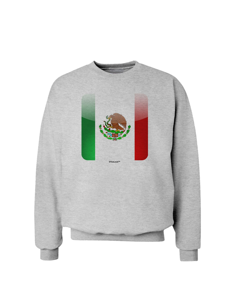 Mexican Flag App Icon Sweatshirt by TooLoud-Sweatshirts-TooLoud-White-Small-Davson Sales