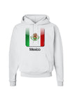 Mexican Flag App Icon - Text Hoodie Sweatshirt by TooLoud-Hoodie-TooLoud-White-Small-Davson Sales