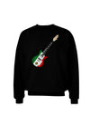 Mexican Flag Guitar Design Adult Dark Sweatshirt by TooLoud-Sweatshirts-TooLoud-Black-Small-Davson Sales