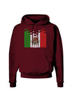 Mexican Flag Levels - Cinco De Mayo Dark Hoodie Sweatshirt-Hoodie-TooLoud-Maroon-Small-Davson Sales