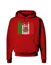 Mexican Flag Levels - Cinco De Mayo Dark Hoodie Sweatshirt-Hoodie-TooLoud-Red-Small-Davson Sales