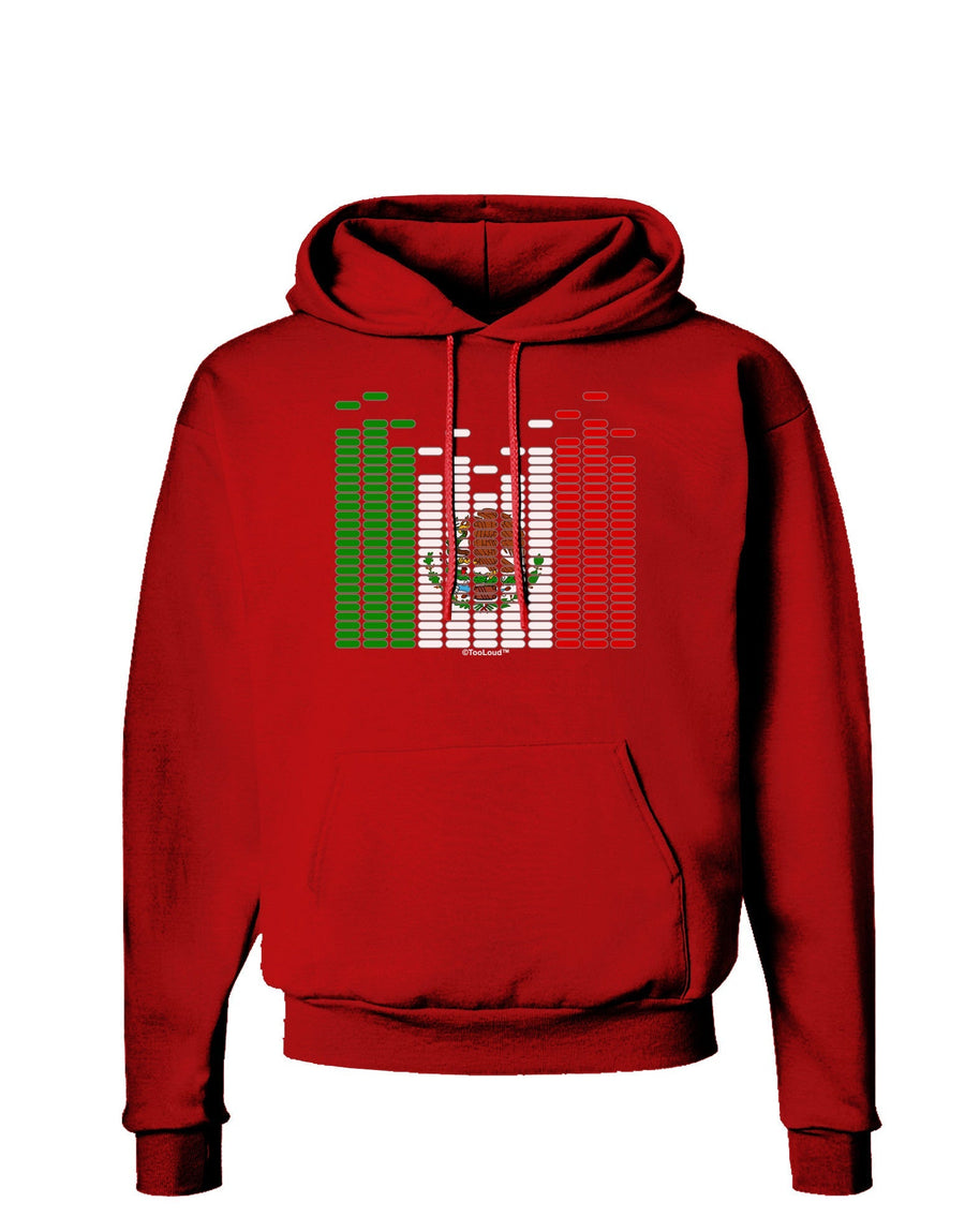 Mexican Flag Levels - Cinco De Mayo Dark Hoodie Sweatshirt-Hoodie-TooLoud-Black-Small-Davson Sales