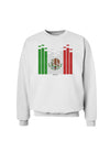 Mexican Flag Levels - Cinco De Mayo Sweatshirt-Sweatshirts-TooLoud-White-Small-Davson Sales