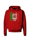 Mexican Flag Levels - Cinco De Mayo Text Dark Hoodie Sweatshirt-Hoodie-TooLoud-Red-Small-Davson Sales