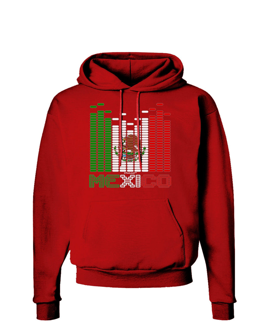 Mexican Flag Levels - Cinco De Mayo Text Dark Hoodie Sweatshirt-Hoodie-TooLoud-Black-Small-Davson Sales