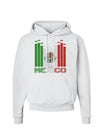 Mexican Flag Levels - Cinco De Mayo Text Hoodie Sweatshirt-Hoodie-TooLoud-White-Small-Davson Sales