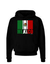 Mexican Flag - Mexico Text Dark Hoodie Sweatshirt by TooLoud-Hoodie-TooLoud-Black-Small-Davson Sales