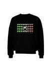 Mexican Flag of Margaritas Adult Dark Sweatshirt by TooLoud-Sweatshirts-TooLoud-Black-Small-Davson Sales