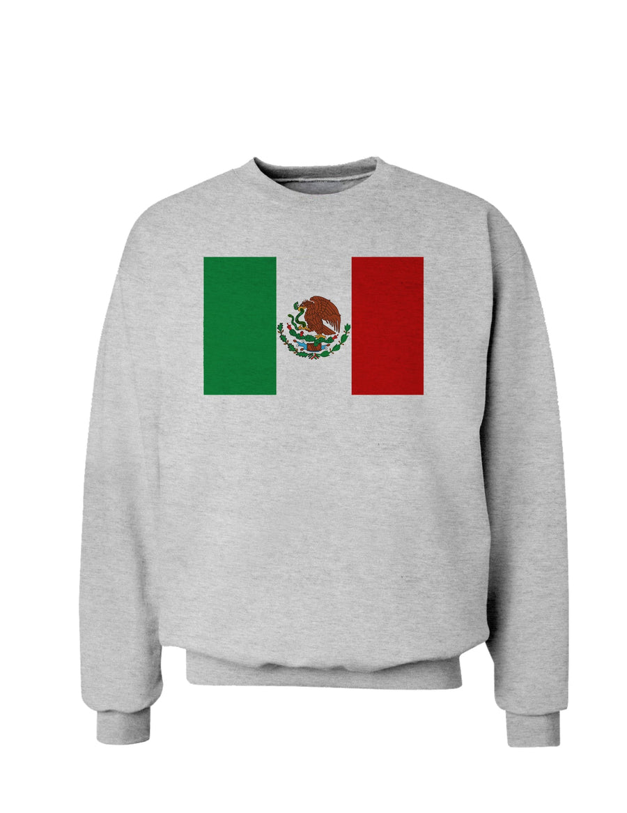 Mexican Flag Sweatshirt-Sweatshirts-TooLoud-White-Small-Davson Sales