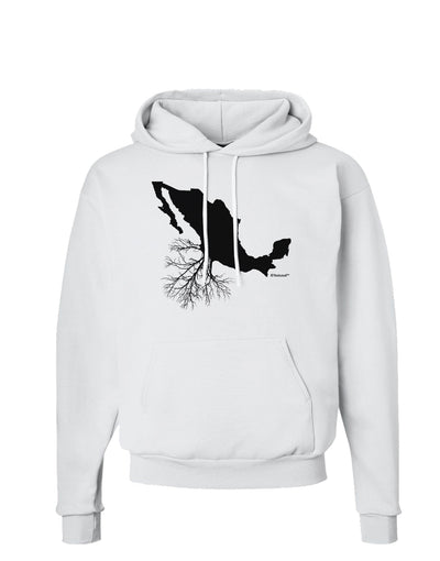 Mexican Roots Design Hoodie Sweatshirt by TooLoud-Hoodie-TooLoud-White-Small-Davson Sales