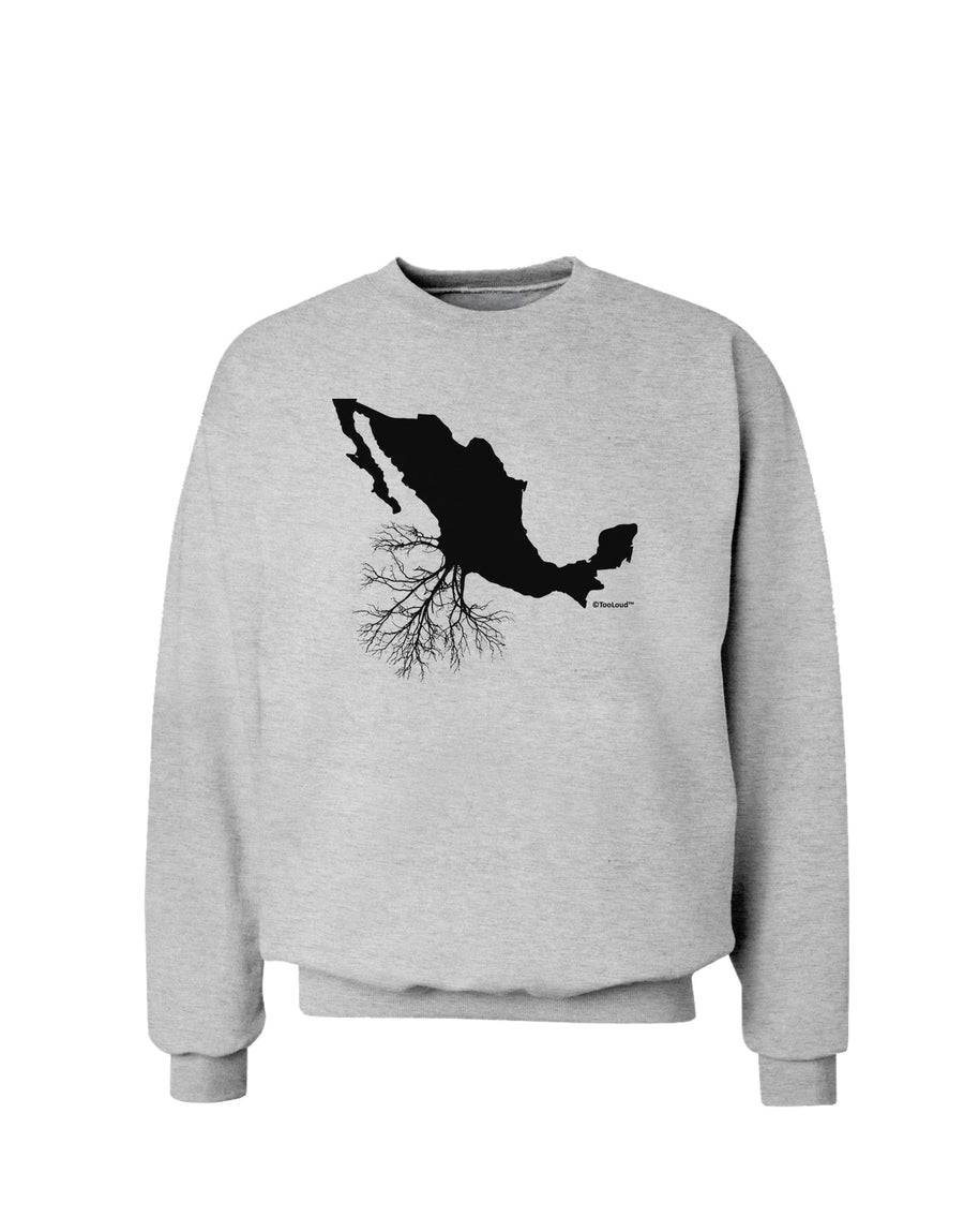 Mexican Roots Design Sweatshirt by TooLoud-Sweatshirts-TooLoud-White-Small-Davson Sales