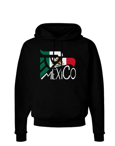 Mexico Eagle Symbol - Mexican Flag - Mexico Dark Hoodie Sweatshirt by TooLoud-Hoodie-TooLoud-Black-Small-Davson Sales