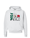 Mexico Eagle Symbol - Mexican Flag - Mexico Hoodie Sweatshirt by TooLoud-Hoodie-TooLoud-White-Small-Davson Sales