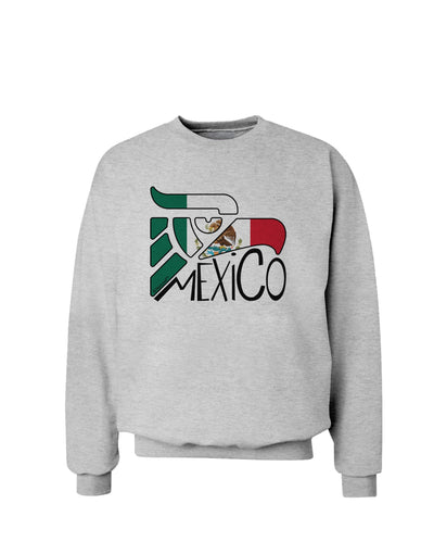 Mexico Eagle Symbol - Mexican Flag - Mexico Sweatshirt by TooLoud-Sweatshirts-TooLoud-AshGray-Small-Davson Sales