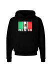 Mexico Flag Dark Dark Hoodie Sweatshirt-Hoodie-TooLoud-Black-Small-Davson Sales