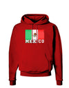 Mexico Flag Dark Dark Hoodie Sweatshirt-Hoodie-TooLoud-Red-Small-Davson Sales