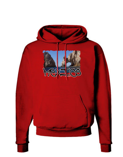 Mexico - Islands Cut-out Dark Hoodie Sweatshirt-Hoodie-TooLoud-Red-Small-Davson Sales