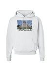 Mexico - Mayan Temple Cut-out Hoodie Sweatshirt-Hoodie-TooLoud-White-Small-Davson Sales