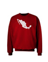 Mexico - Mexico City Star Adult Dark Sweatshirt-Sweatshirts-TooLoud-Deep-Red-Small-Davson Sales