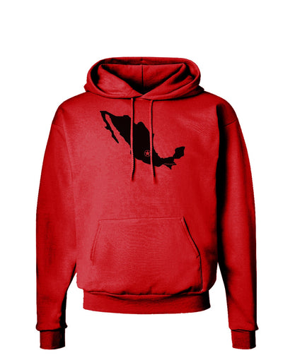 Mexico - Mexico City Star Hoodie Sweatshirt-Hoodie-TooLoud-Red-Small-Davson Sales