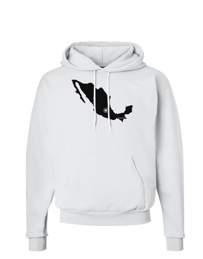 Mexico - Mexico City Star Hoodie Sweatshirt-Hoodie-TooLoud-White-Small-Davson Sales